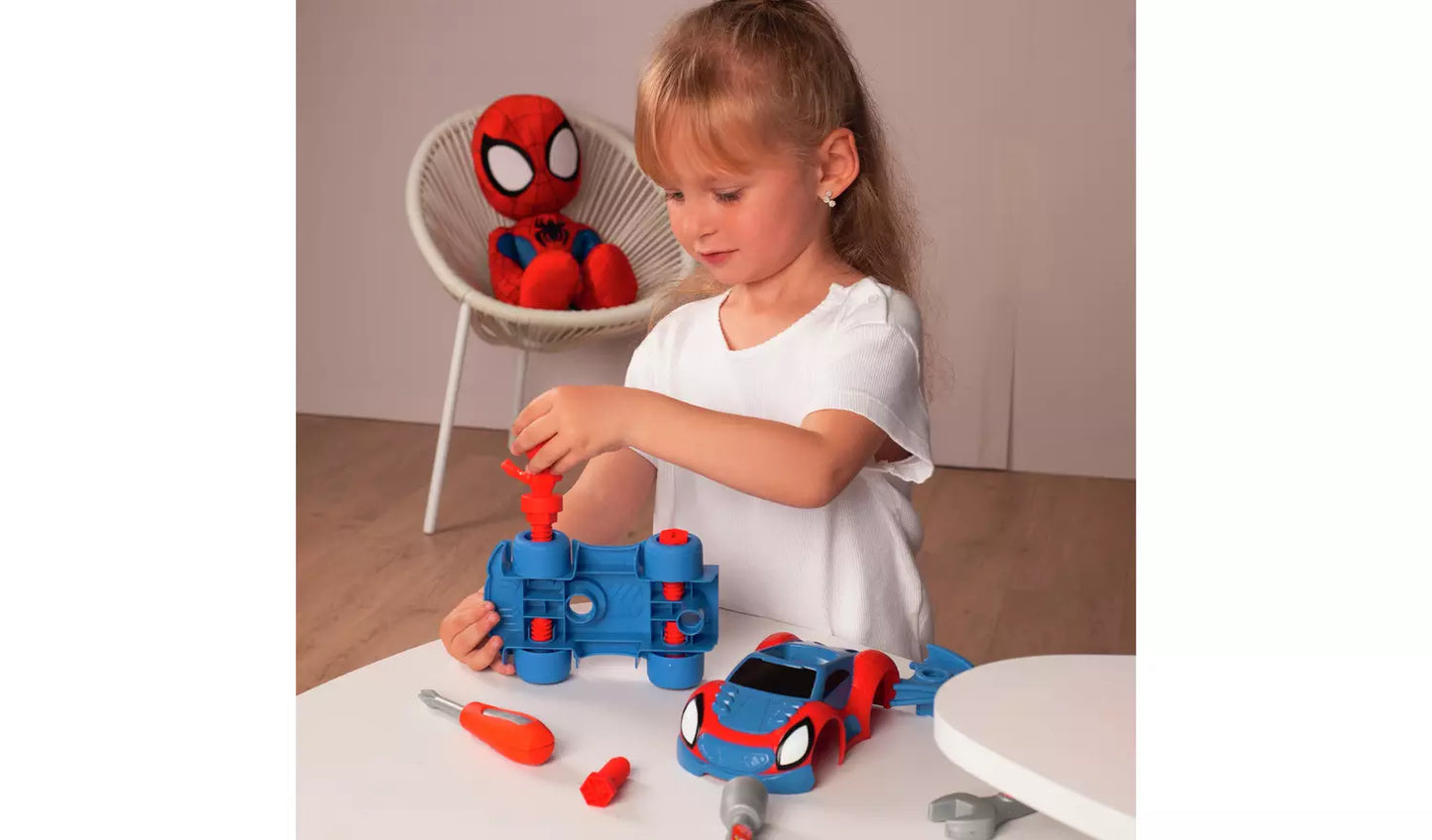 Smoby Spider-Man DIY Buggy Box