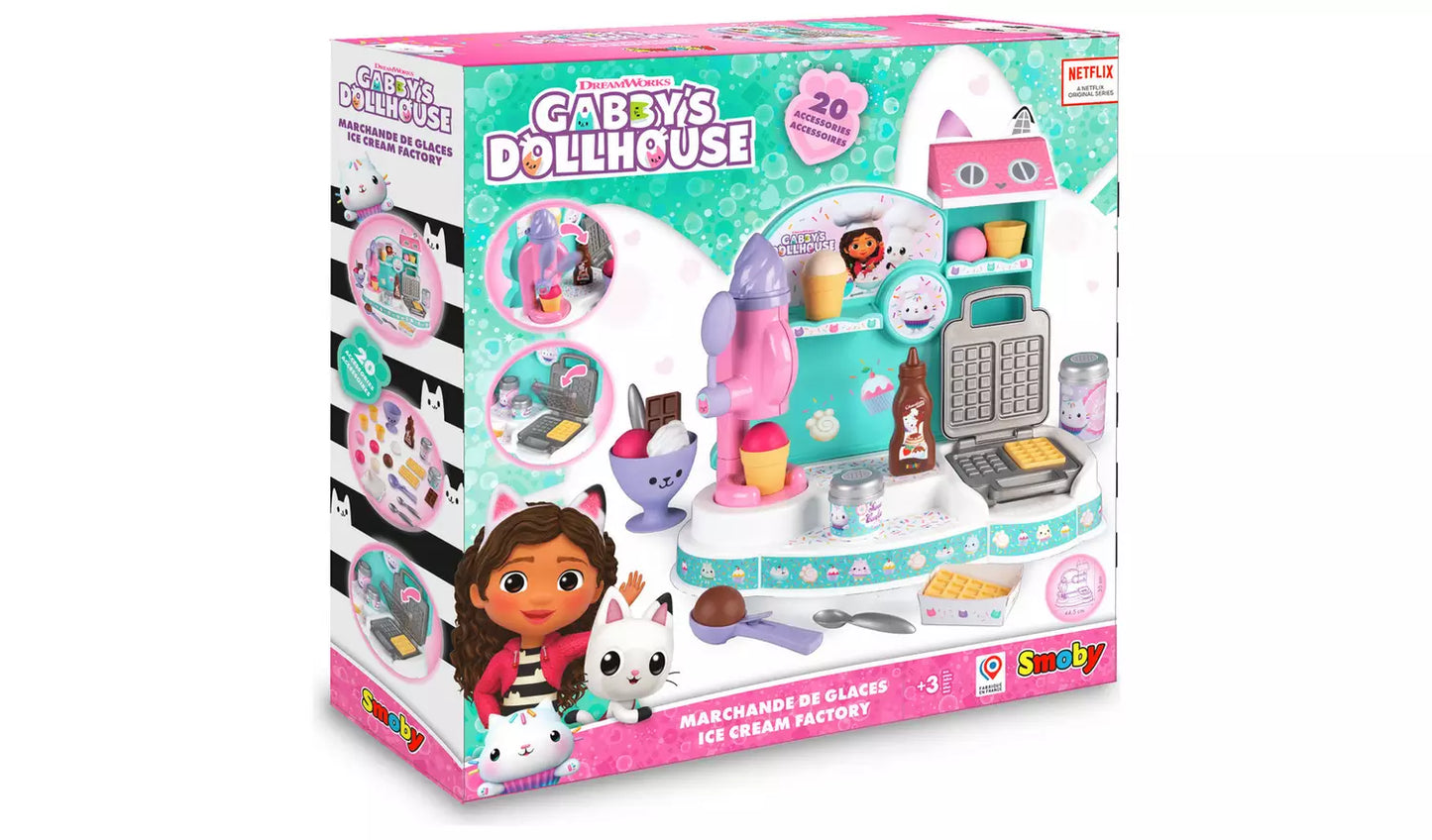 Gabby's Dollhouse Ice Cream Factory