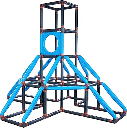 BIG KRAXXL The Giant climbing frame, garden fun for kids. For Children 3+ yrs. Holds 100kg. Easy assemble. Great for physical activity and motor skills. 140cm high and multiple combinations possible