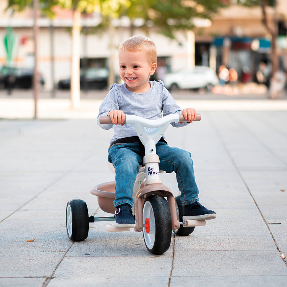 Smoby - Be Move Tricycle Beige and Pink