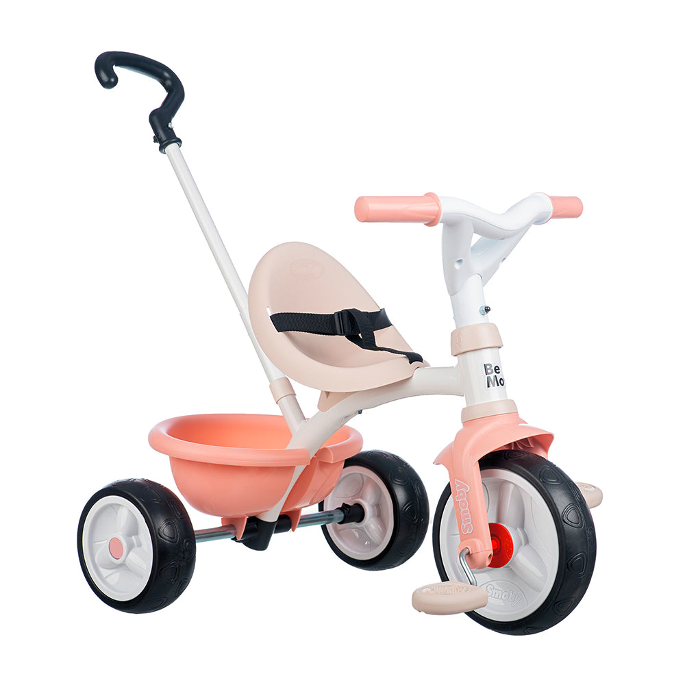 Smoby - Be Move Tricycle Beige and Pink