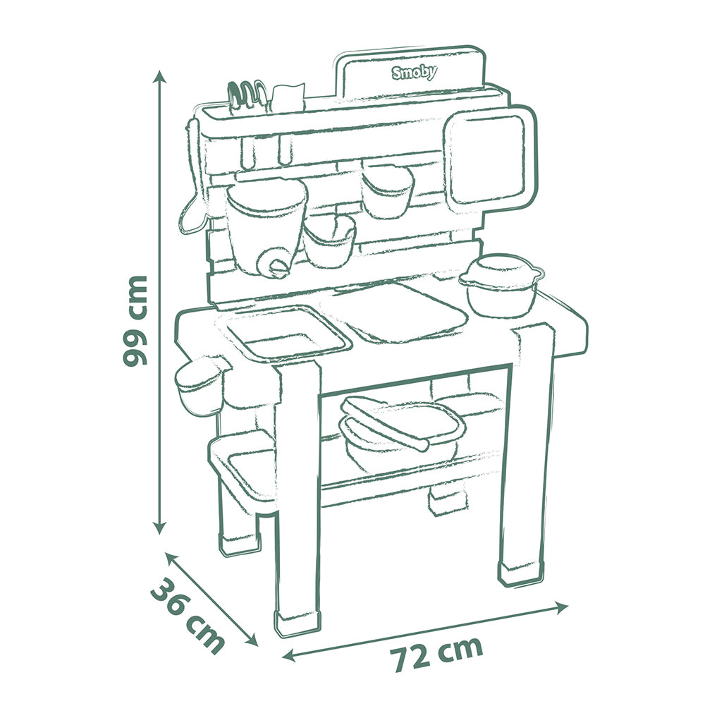 SMOBY LIFE MUD KITCHEN