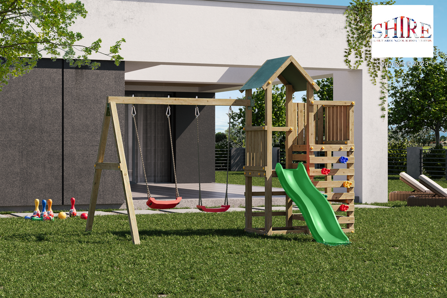 Shire Chester Climbing Frame – A World of Outdoor Fun!