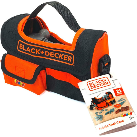 Smoby  BLACK & DECKER FABRIC TOOL CASE