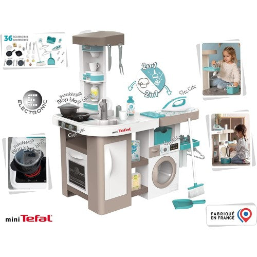 Tefal Studio Utility Cleaning Kitchen – Play Kitchen For Children Aged 3+ 311050